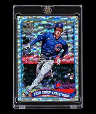 PETE CROW-ARMSTRONG ROOKIE DIAMOND REFRACTOR HOLO SP Topps Rare Silver Cubs picture