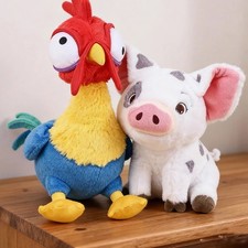 Disney Moana Pua Pig Chicken Shoulder Stuffed Plush Toy Soft Doll Cute Animal picture
