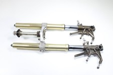 06-11 Kawasaki Ninja ZX-14 Straight Front Forks Suspension Shocks Springs V04 picture
