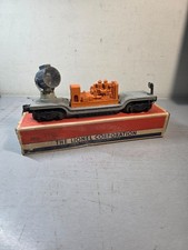 LIONEL No. 3520 Operating Searchlight Car ++++ Post War ++++ Original Box ++++ picture