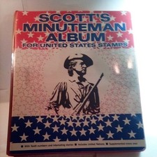 Scott Minuteman Album for United States and United Nations Stamps picture