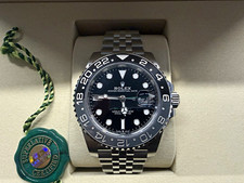 BRAND NEW 7/26 Unworn Rolex GMT “Bruce Wayne” Jubilee (Gray/Black) Box Papers picture