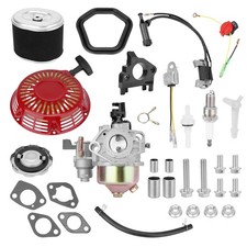 Carburetor Kit For Honda GX340 GX390 GX420 Engine 11HP 13HP 16Hp Recoil Starter picture