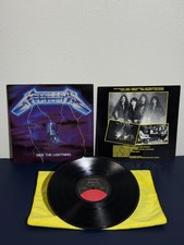 Metallica Ride the Lightning 1984 Vinyl Record Masterdisk LP Elektra 60396-1 picture