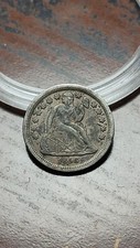 1856 O Seated Liberty Silver Dime 10C XF                                    W333 picture