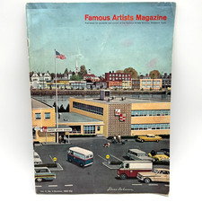 Famous Artists Magazine Summer 1963 Vol 11 No 4 Stevan Dohanos Cover picture