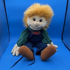 Folktails Folkmanis Furry Folk 24” Full Puppet Boy with Orange Red Hair Freckles picture