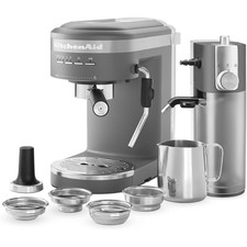KitchenAid Semi-Automatic Espresso Machine and Automatic Milk Frother Attachment picture