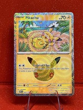 Pikachu 043/128 21/30 30th Celebration Pokemon TCG English Holo 30th Anniversary picture