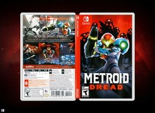 Metroid Dread COVER ART: Replacement Insert & Case for Nintendo Switch picture