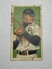 1909-11 T206 ML Dummy Taylor Minor League-Buffalo-PR Piedmont Tobacco Card picture