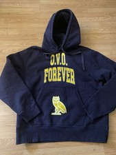 Octobers Very Own OVO Forever Owl Pullover Hoodie - XL. Navy. Very Thick picture