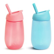 Munchkin® Simple Clean™ Toddler Sippy 2 Count (Pack of 1), ['Pink', 'Blue']  picture