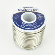 Lucas-Milhaupt Silvabrite 100 Lead-Free Solder 1/8in 1lb Spool P/N 56761 picture