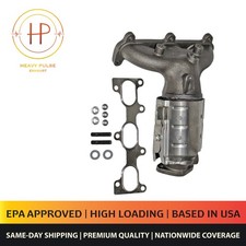 Front Left Catalytic Converter with Integrated Exhaust Manifold for 2008 Kia Ron picture