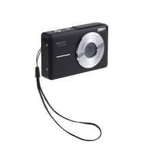 Vivitar VECS124 Popsnap 44MP Digital Camera, Black, 16X Zoom, 1080p, Micro SD, picture