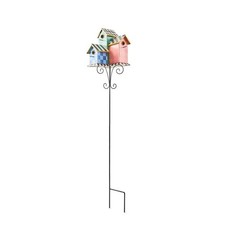 MacKenzie-Childs Birdhouse Condo Garden Stake, No Import Fees, US Stock picture