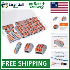 Versatile 44 PCS Wire Connector Kit for Speaker, Lighting, and Automotive Wiring picture
