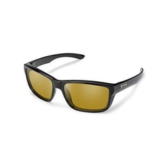 Suncloud by Smith Optics Mayor Polarized Sunglasses in Gloss Black and Yellow picture