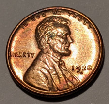 1928-D Lincoln Wheat Cent MS Unc. BU Red Nice Eye Appeal T09278 picture
