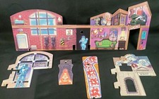 Vtg 1986 The Real Ghostbusters Movie 3D Game Replacement Building Parts Lot ' picture