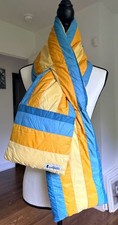 Cotopaxi Fuego Down Scarf Unisex Wheat Stripes New With Tags picture