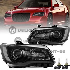 For 2011-2023 Chrysler 300 LED DRL Projector Headlight Left&Right Headlamp picture