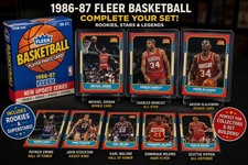 1986 - 87 FLEER BASKETBALL #1-132 + STICKERS  COMPLETE YOUR SET $1.99 SHIPPING picture