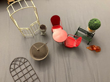 1:12 Scale Dollhouse Miniature Garden & Patio Lot  picture