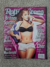 Britney Spears Cover Rolling Stones Magazine Issue 810 April 15, 1999 Newsstand picture