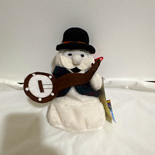 Vintage 1999 Sam The Snowman Collectible Bean W/Tags The Island Of Misfit Toys picture