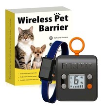FLYSPEAR Wireless Cat Indoor Barrier 6 Adjustable Range Radius Safe Static Inten picture