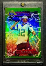 2015 Topps '95 Finest Tom Brady #95FRR-TB GREEN REFRACTOR /299 picture