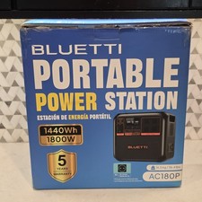 BLUETTI AC180 1800W 1152Wh Power Station Generator, Power Outage Travelling NEW picture