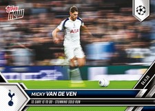 Micky van de Ven - 2025-26 UCL Topps NOW - Card 42 - PR: 1581 Tottenham picture