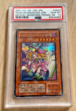 Yu-Gi-Oh 2001 GB Duel Monster Promo G602 Toon Dark Magician Girl PSA 10 Exodia picture