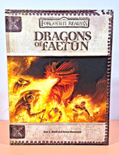 Wizards of the Coast D&D Forgotten Realms Dragons of Faerun HC 2006 1st Printing picture