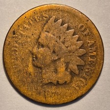 Nicer Low Mintage 1878 Indian Head Cent picture