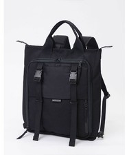 Master-Piece Masterpiece MSPC squared Backpack Black 224101 Made in Japan picture