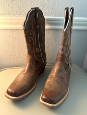Justin Women’s Brown Western Cowboy Boots US 8B Style GY2937 picture