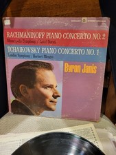 Mercury SR 90448 Byron Janis Rachmaninoff/Tchaikovsky LP Fair/VG+ picture