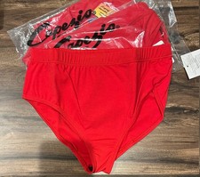 New Capezio Dance/Cheer Brief, Red, Girls Large picture
