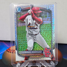 Topps 2025 Bowman Chrome 1st Bowman Rainiel Rodriguez Prospects BCP-200 picture
