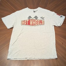 H&M Divided Hot Wheels T-Shirt Mens XS Gray Excellent Racing Graphic Tee picture