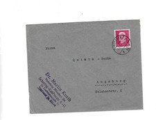 GERMANY 1929 Cover sent from Munchen to Augsburg picture