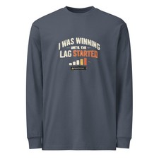Men's heavyweight long sleeve t-shirt picture