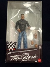 2026 WWE Mattel Elite The Rock Turtleneck Figure WRESTLEMANIA 42 STORE EXCLUSIVE picture