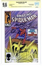 Amazing Spider-Man #267 CBCS 9.6 Witnessed Sig 1985 picture