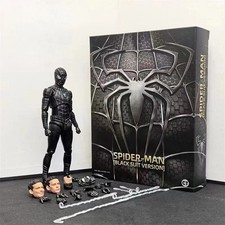 In Stock S.H.Figuarts Spider-Man No Way Home Black Suit Ver Figure Tobey Maguire picture