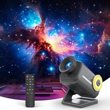 3D Galaxy Projector with 60 Immersive Themes HD Immersive Star Projector picture